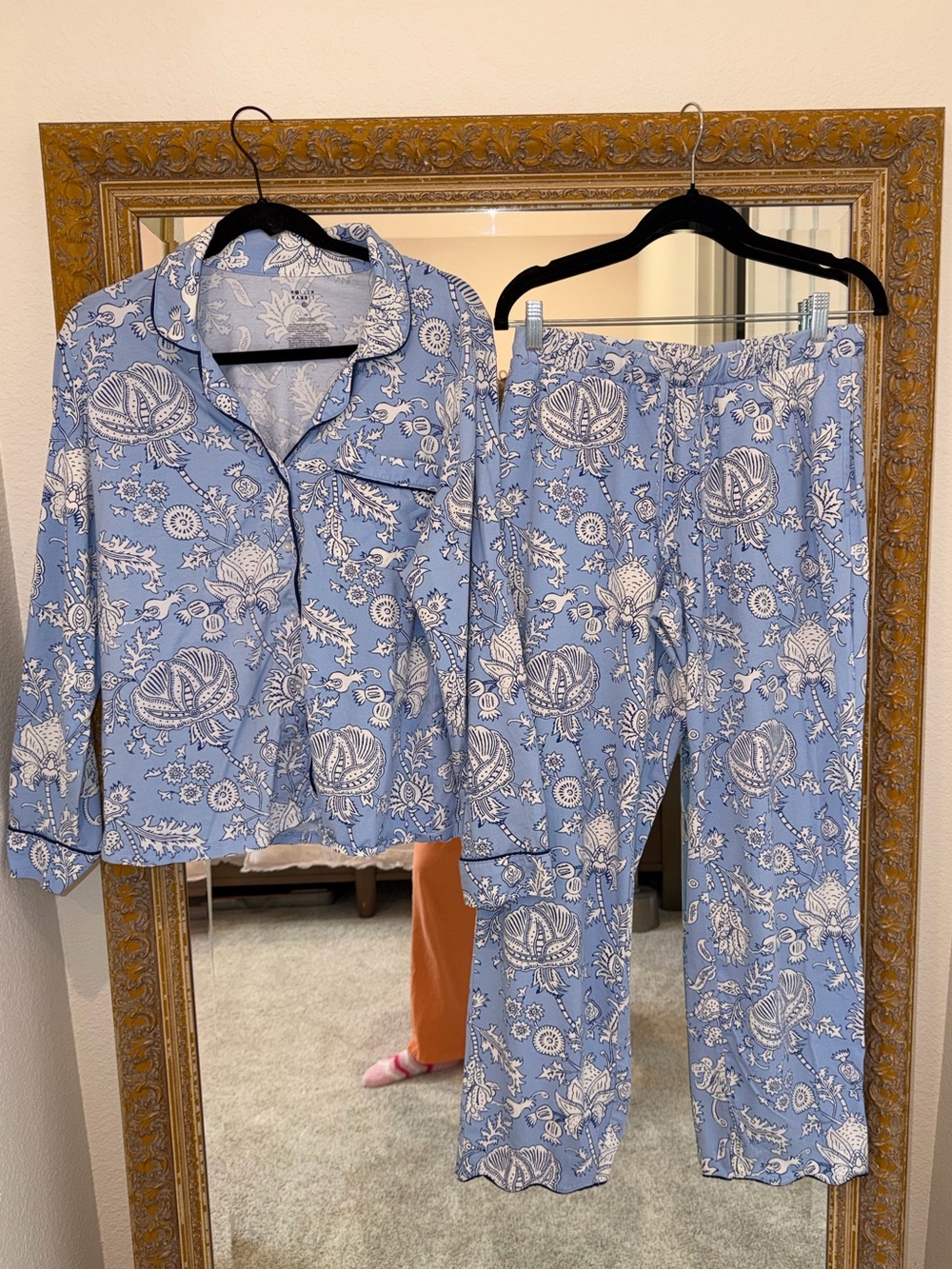 Roller Rabbit x Target Long Sleeve Pajama Set — Size M - Picture 3 of 5